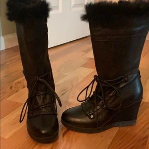 Rudsak winter wedges boots
